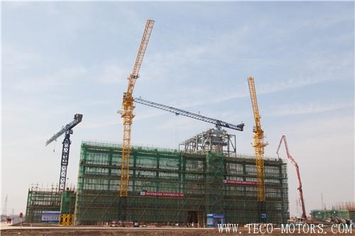 【電廠】江蘇華電如皋熱電聯(lián)產(chǎn)工程1號主廠房、2號主廠房A排結(jié)構(gòu)相繼到頂