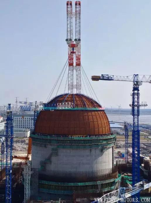 【電廠】國內(nèi)第二臺(tái)“華龍一號(hào)” 福清核電6號(hào)機(jī)組提前實(shí)現(xiàn)穹頂?shù)跹b
